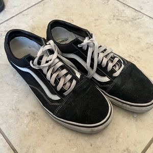 black old skool vans